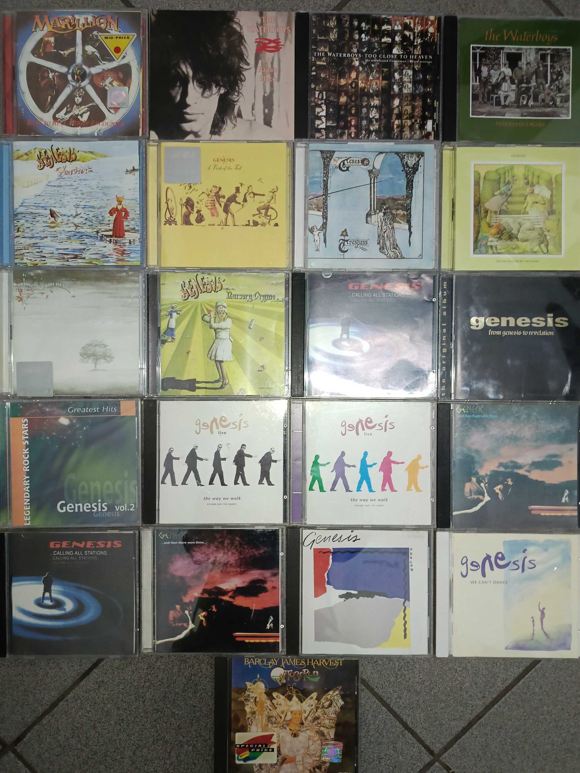 Genesis Marillion The Waterboys Barclay James Harvest