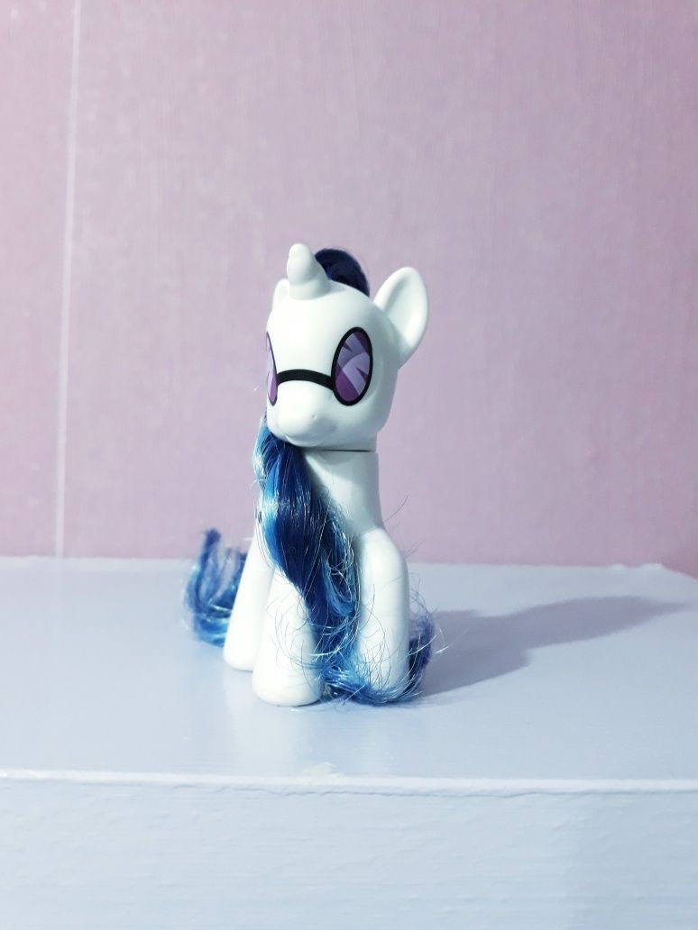 My Little Pony DJ Pon-3 Unikat G4 glitter cutie mark