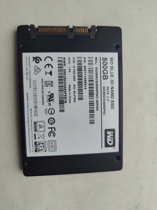 WD Blue 500GB SSD Sata (WDBNCE5000PNC)