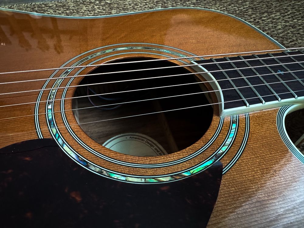 Gitara Elektro Akustyczna Samick D-7CE Greg Bennett Twady Case