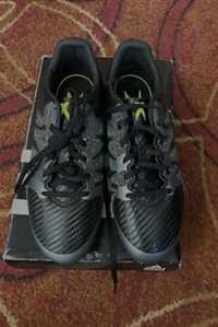 Бутсы Adidas Jr X 15.3 Black out Neon, размер 35/36, на ногу 21,5см