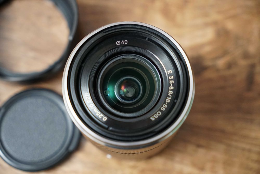 Sony E 18-55mm f/3.5-5.6 OSS v2 . E-mount . Fast Hybrid AF . Оригінал
