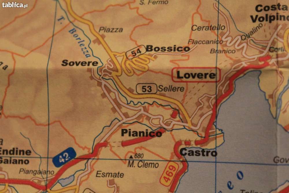 Lombardia-prowincja Bergamo-Włochy-mapa-663