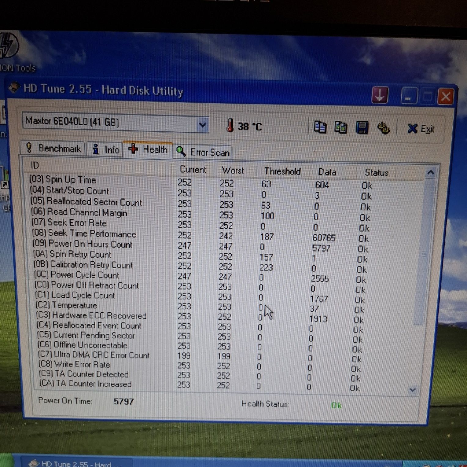 Dysk HDD Maxtor DiamondMax 8 plus 40GB 7200rpm IDE/PATA