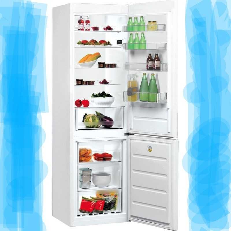 Lodówka zamrażarka wolnostojąca Indesit LI9 S2E W