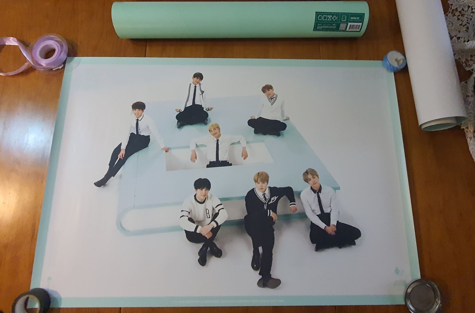 BTS - Posters oficiais (3rd Muster Merch) *Raro*