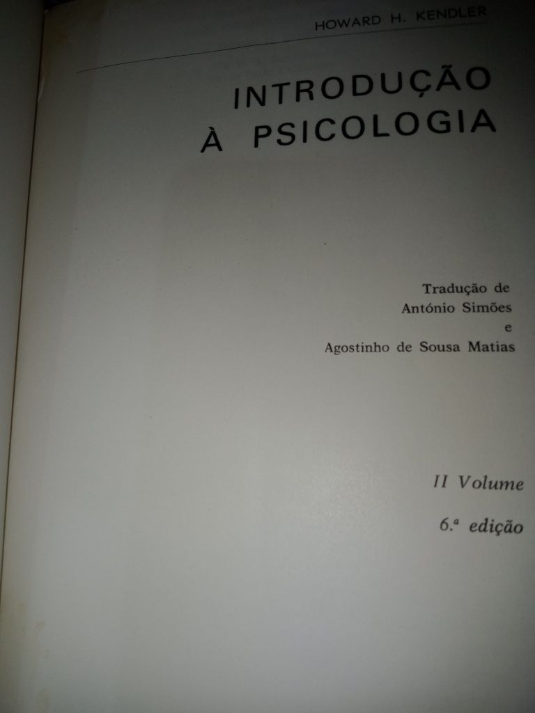 Introdução a psicologia