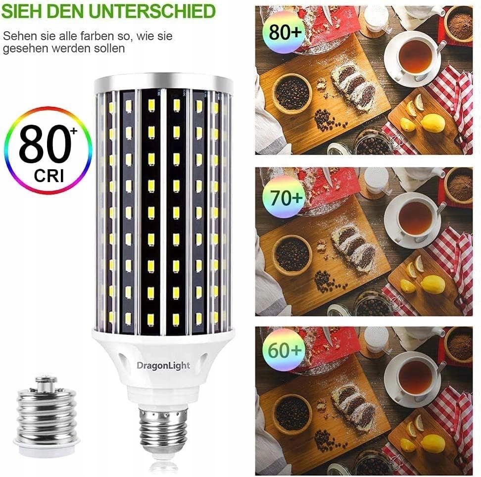 2x Żarówki LED DragonLight 50 W (zastępuje 400 W) - 3000K, 5000lm
