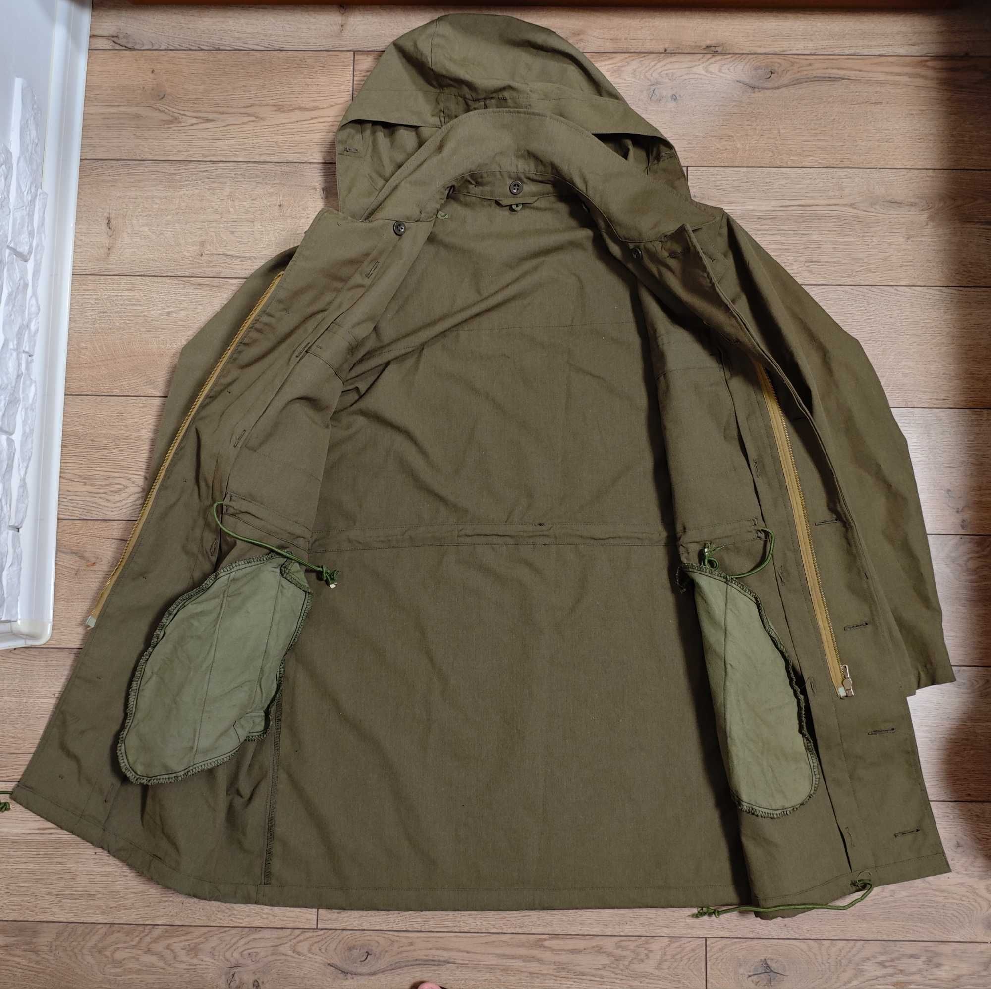 Куртка р L / XL парка осіння з капюшоном олива чоловіча військова нато