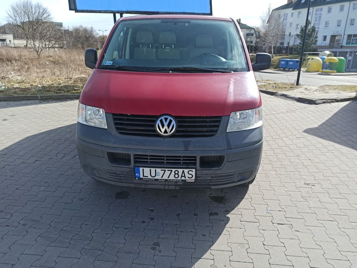VW transporter T5 2007 rok Salon Polska, Niski przebieg!