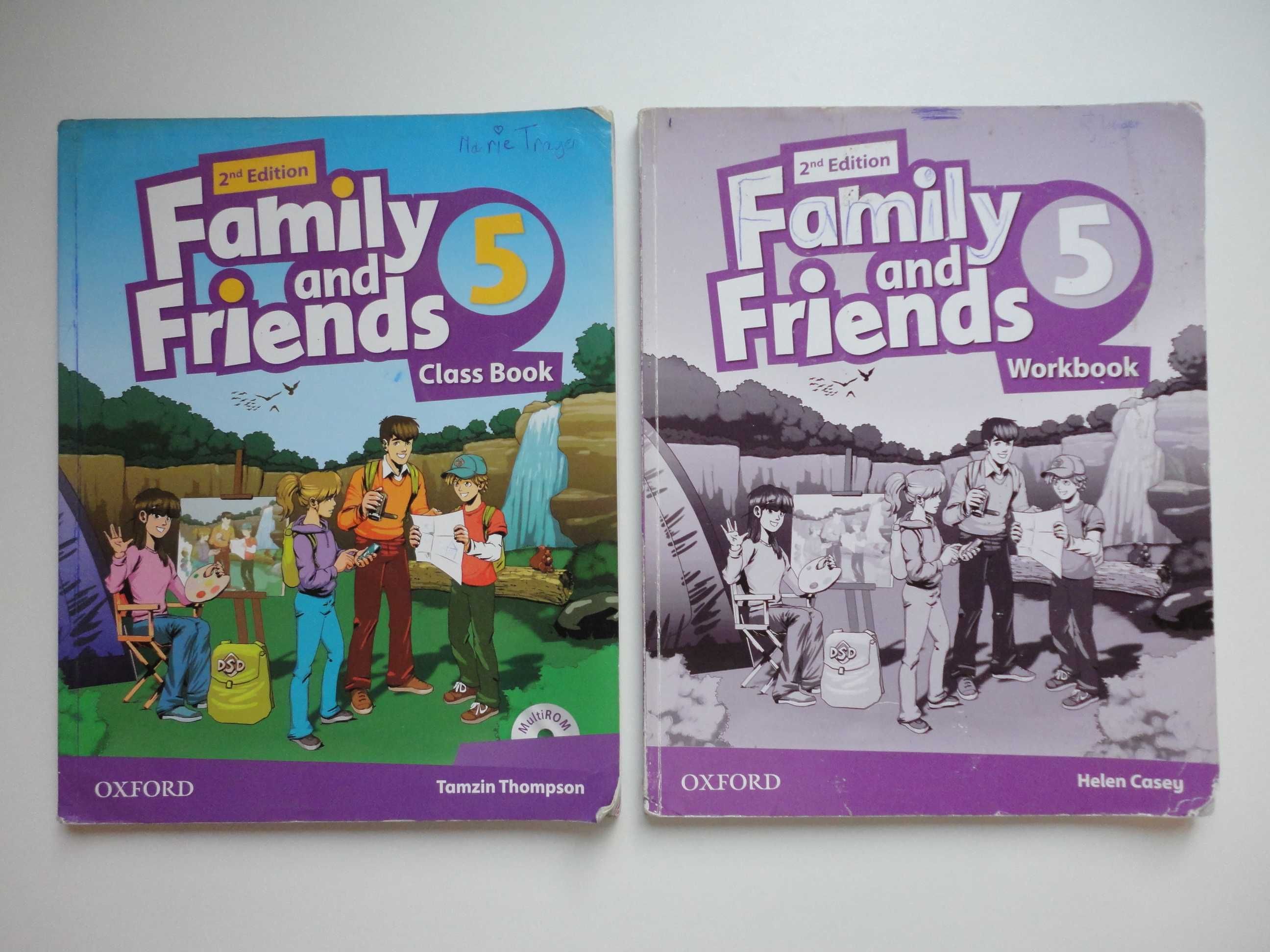 Комплект Family and friends 5 Class Book + CD & Workbook (2nd Edition)