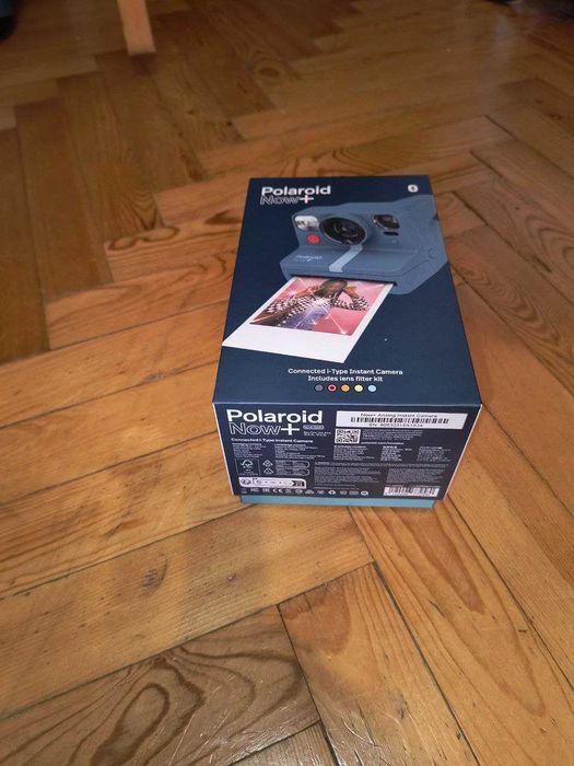Камера Polaroid Now+ (gen2) Blue/Gray +1 касета, полярлоїд стан ідеалл