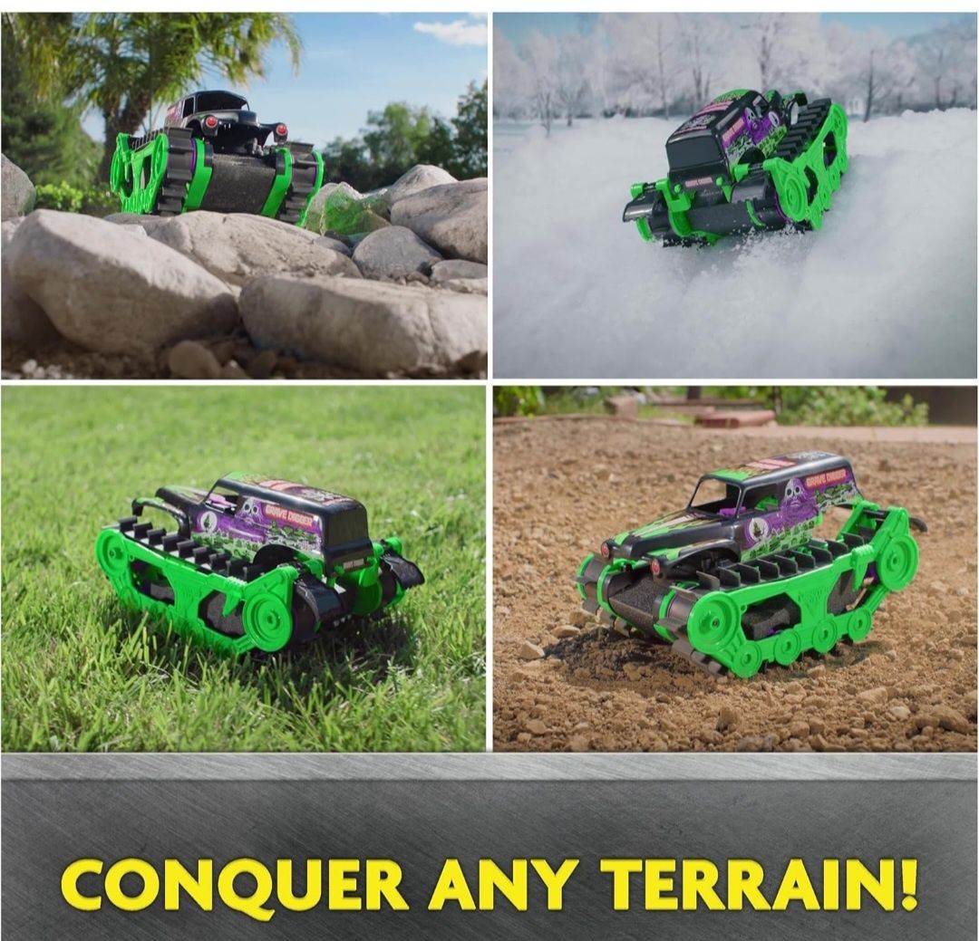 Monster Jam, Grave Digger Trax – bardzo mocny, zdalnie sterowany