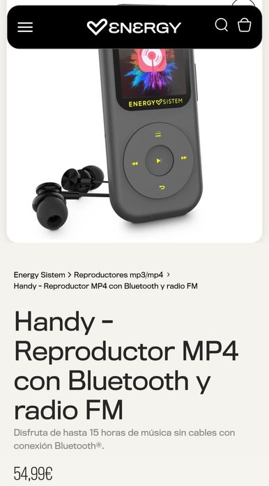 MP4 Bluetooth Touch - como novo