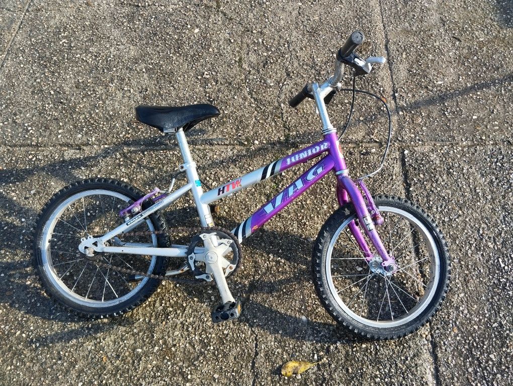 Bicicleta Criança Roda 16 dos 4 aos 7 anos