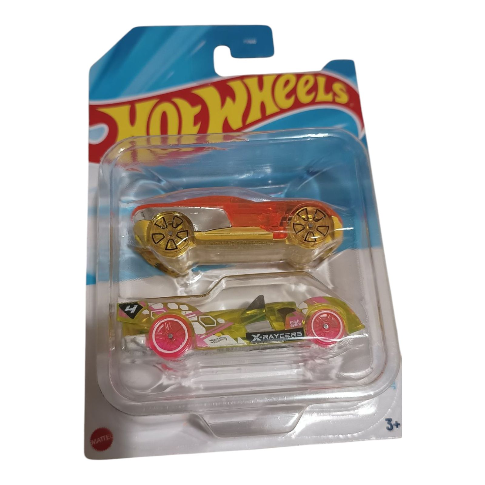 Hot-wheels модельки Mattel подвійна упаковка