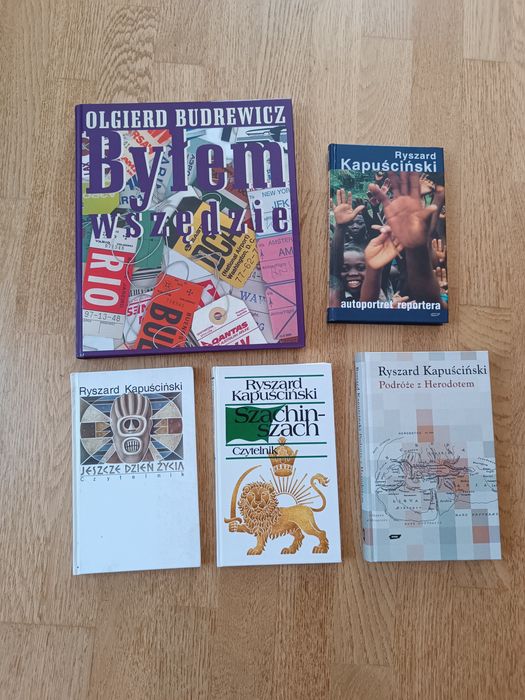5-pack książek Ryszard Kapuściński
