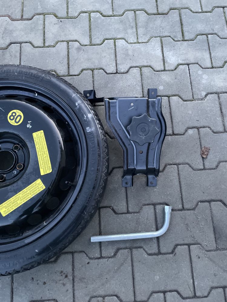 Audi a6 c7 dojazdówka 20 zestaw lewarek podnośnik klucz
