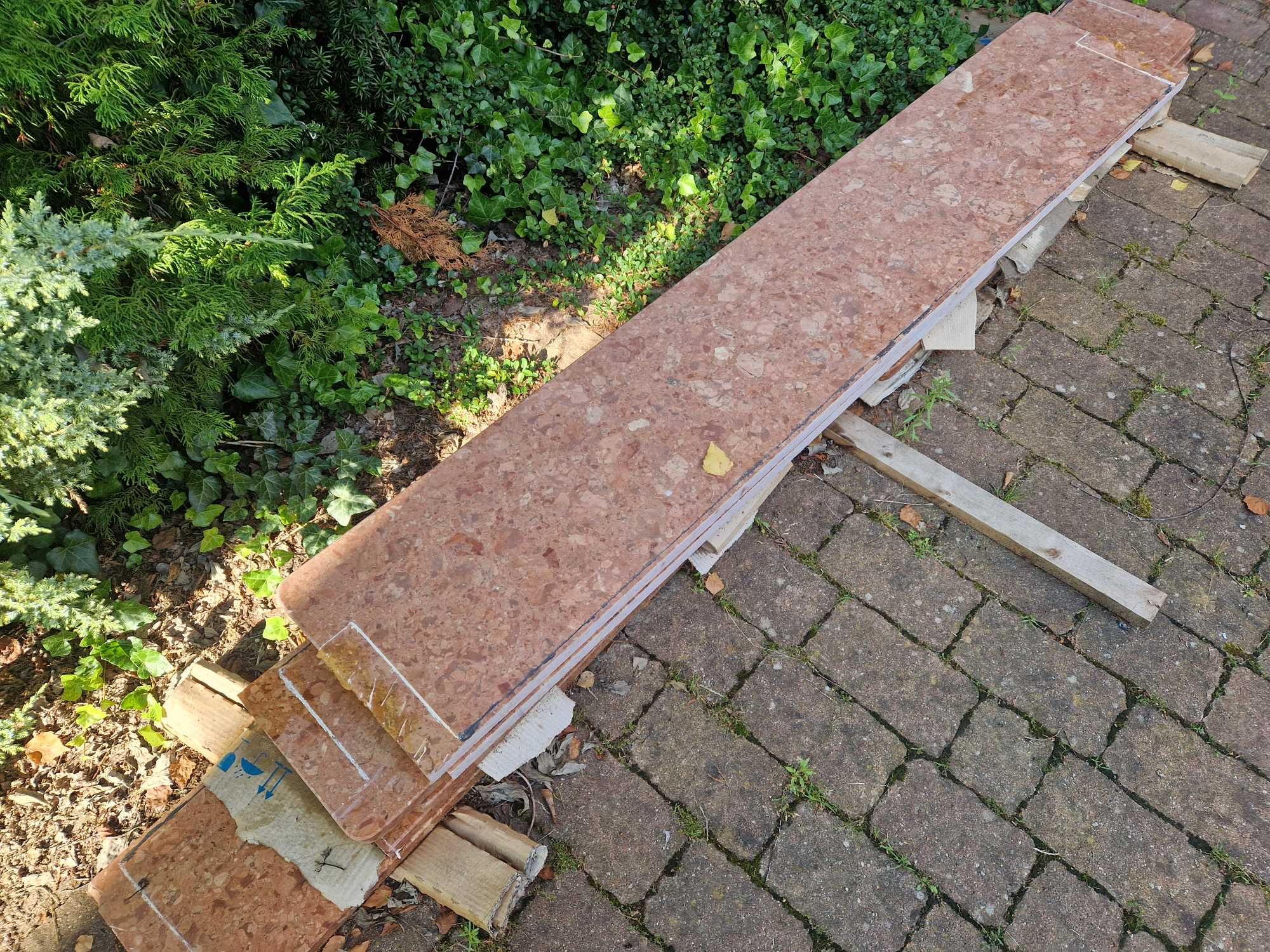 Parapety, konglomerat, 9 szt.