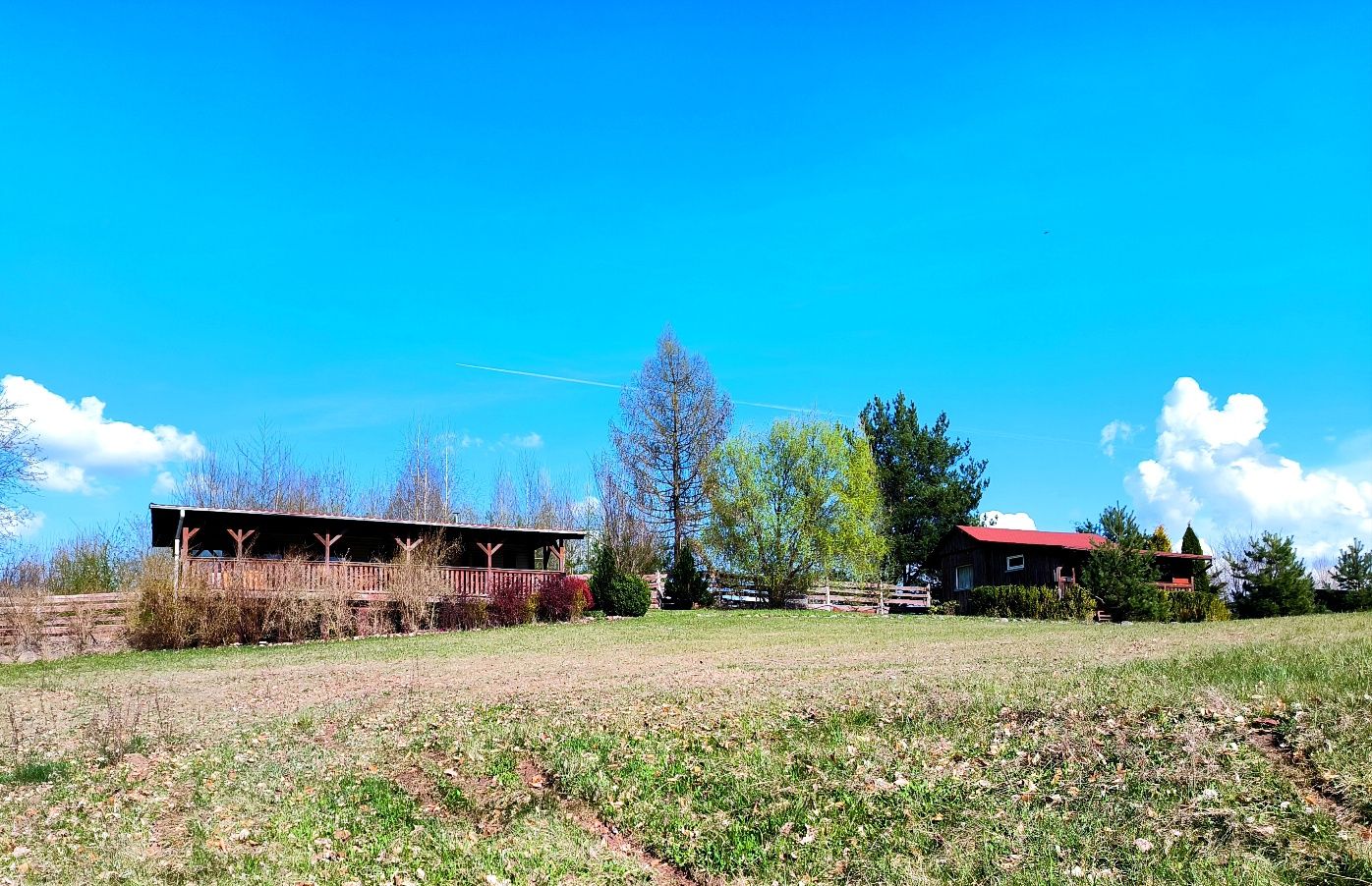 Domki nad jeziorem (poj. drawskie) namioty, camping, Wiejskie Serce