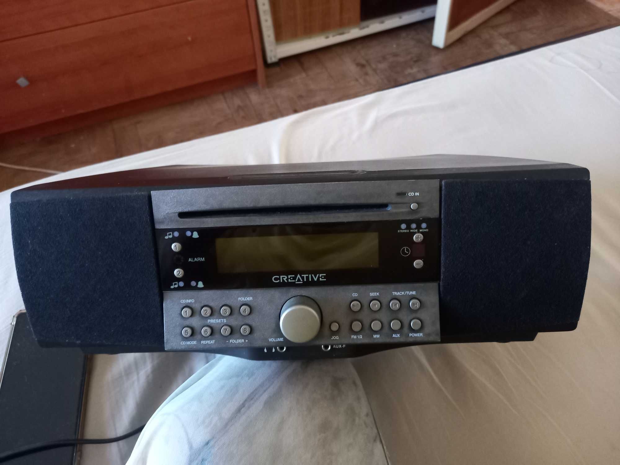 Rádio/cd 740-CREATIVE SOUND WORKS antigo
