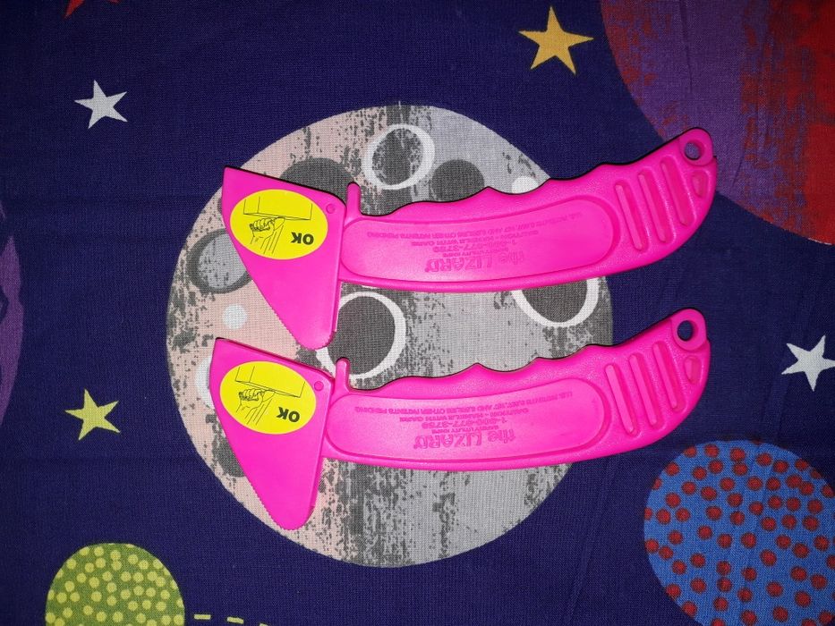 nożyki bezpieczne różowe