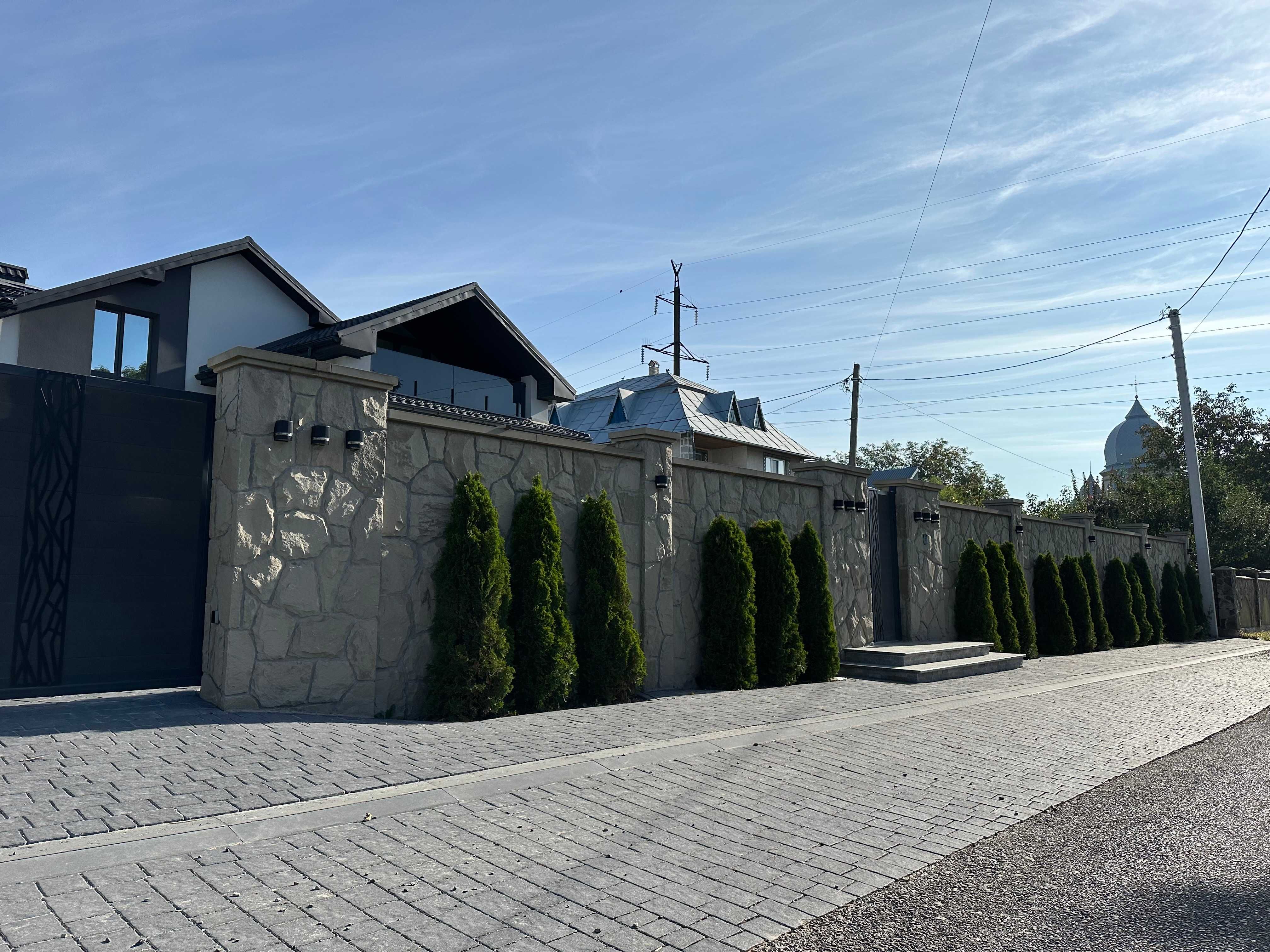 Роботи з кладки каменю - Огорожа, Паркан, Забор, Пліт, Опорні стіни