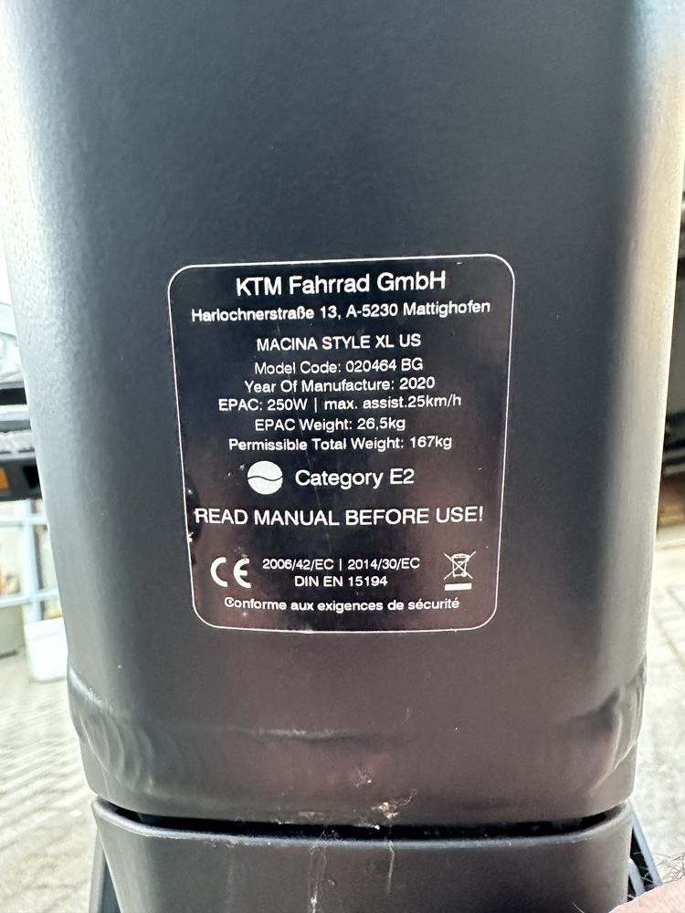Rower KTM Macina Style XL