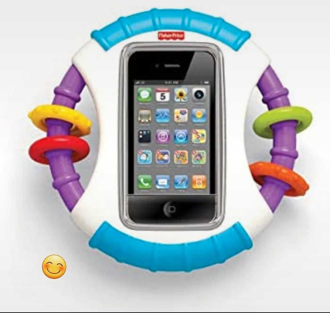 Fisher-Price- uchwyt do iPhone i iPod touch, z aplikacją Laugh & Learn