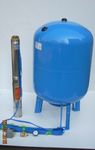 Zestaw hydroforowy 200 l z pompą głębinową 4SD 6/17 z kablem 20 m