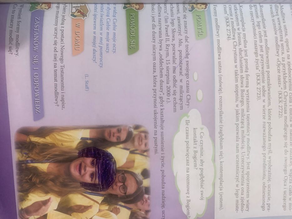 Książka do religii Mocą Ducha Świętego przemieniamy świat