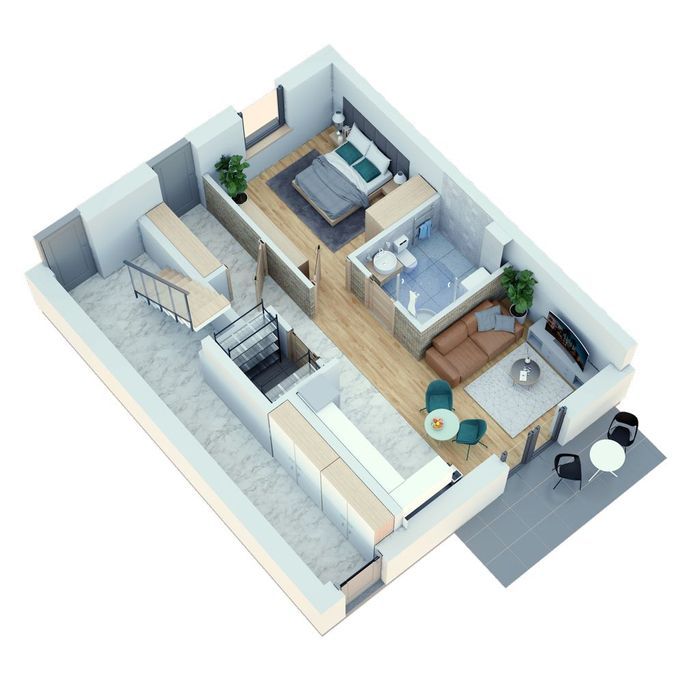 Mieszkanie / bezczynszowe /Łęgajny