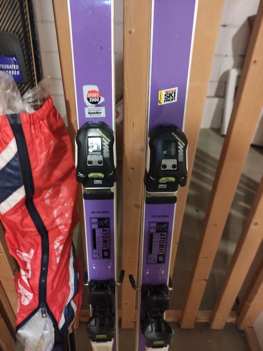 Лыжи горные спортивные разные