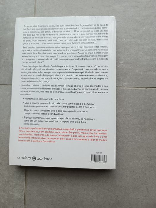 Livro: O Grande Livro Dos Medos E Das Birras