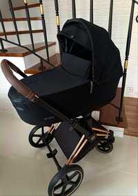 Cybex Priam 4.0 rose gold/deep black