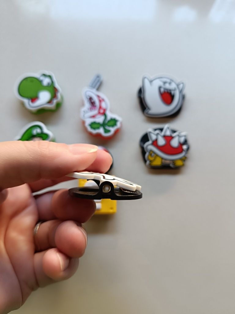 Bonecos Super Mario Bros coleção Kinder joy