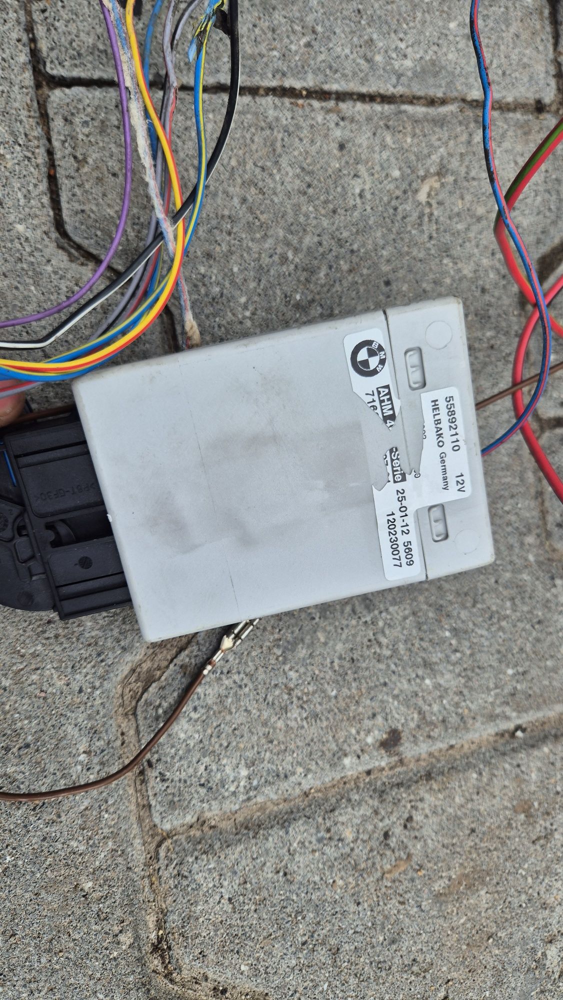 Bmw x5 e70 x6 e71 hak elektryczny wiązka moduły sterownik