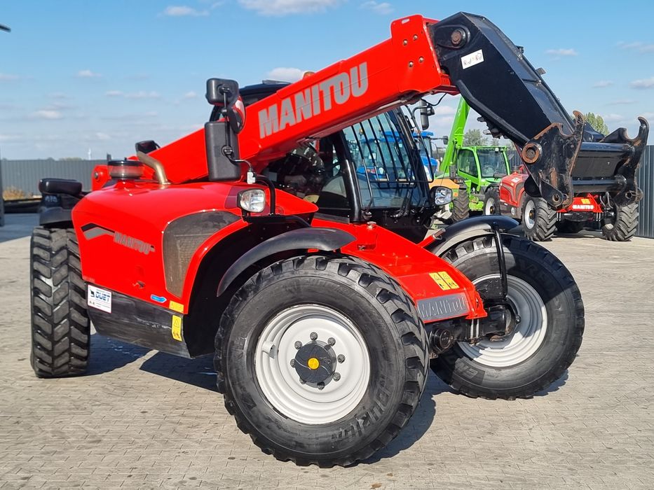 Ładowarka teleskopowa Manitou 733-rok21*cała w oryginale*klima* jcb 45