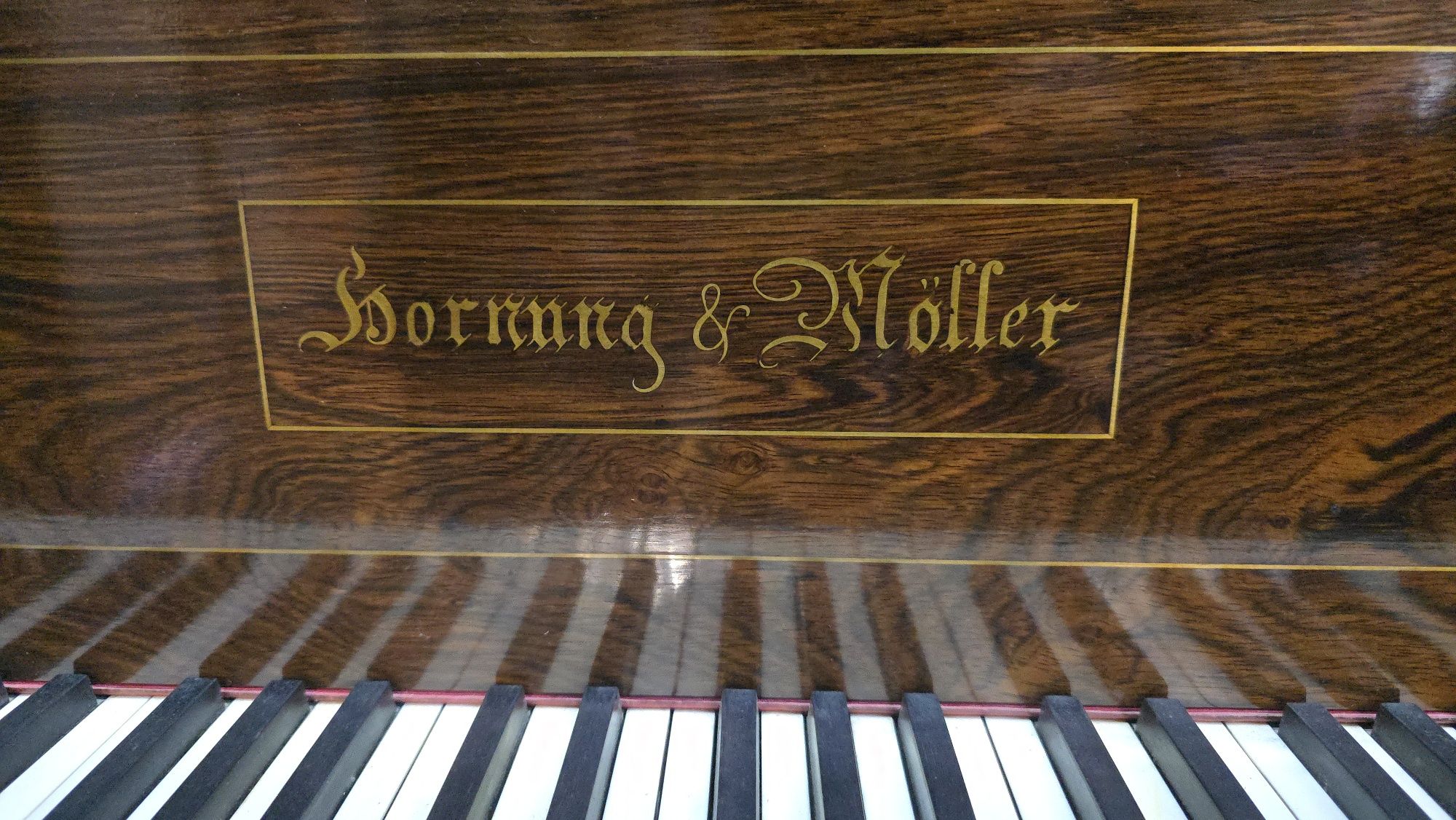 Fortepian Hornung & Möller rok 1851