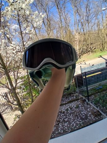 Kask Narciarski z goglami