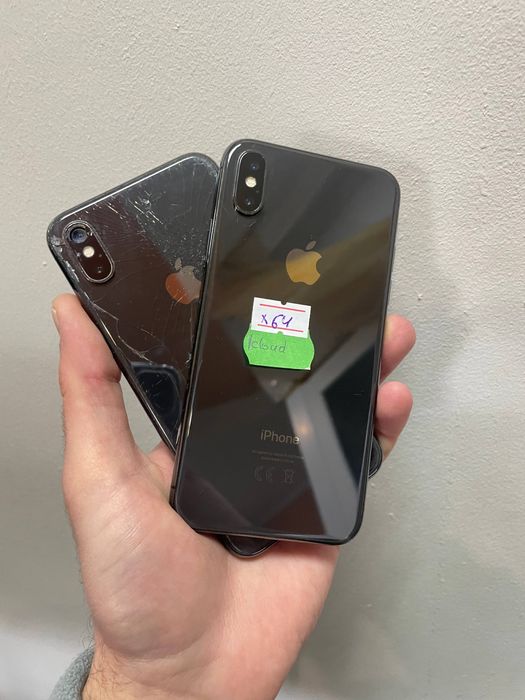Телефон IPhone X 64gb ICloud Заблокований
