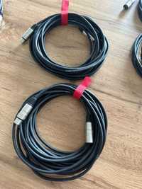 Kabel Mikrofonowy XLR 10 metrów 2 sztuki 0,22m Adam Hall