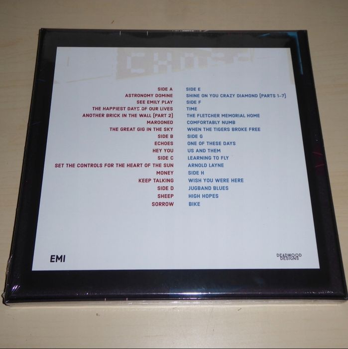 Pink Floyd ECHOES 4 LP kolorowy winyl box set WATERS Gilmour