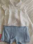 Conjunto em linho Mayoral novo