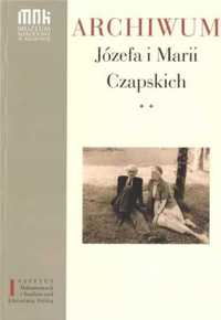 Archiwum Józefa i Marii Czapskich T.2 - red. Janusz Nowak