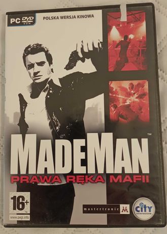 MADEMAN Prawa ręka mafii gra PC DVD mafia max payne GTA