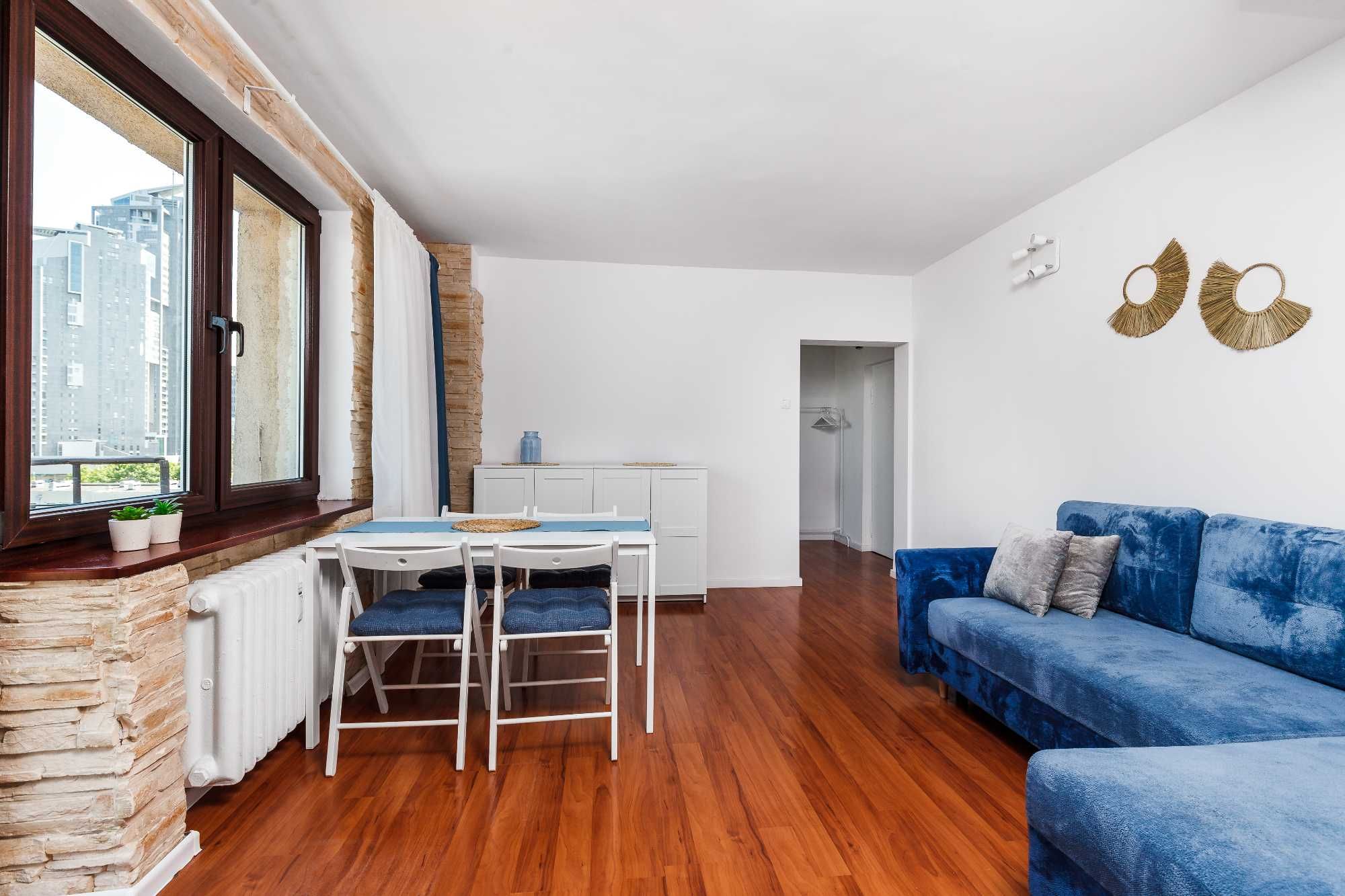 Gdynia–Apartament dla 5 osób, widok na morze, 7 min. od plaży, parking
