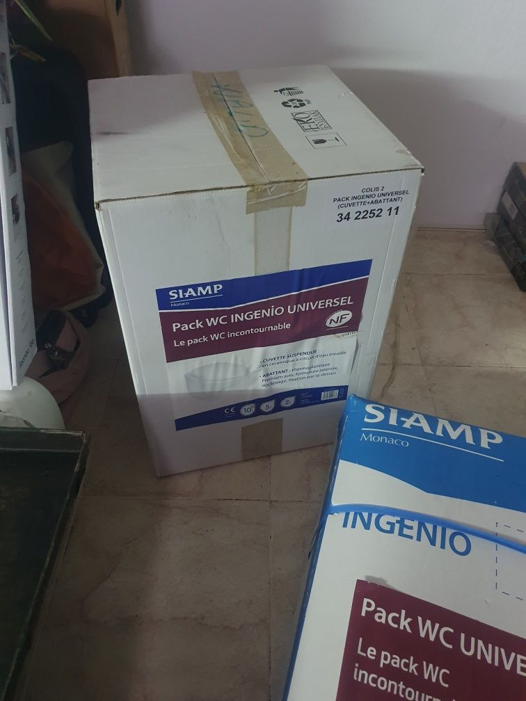 Sanita suspensa siamp