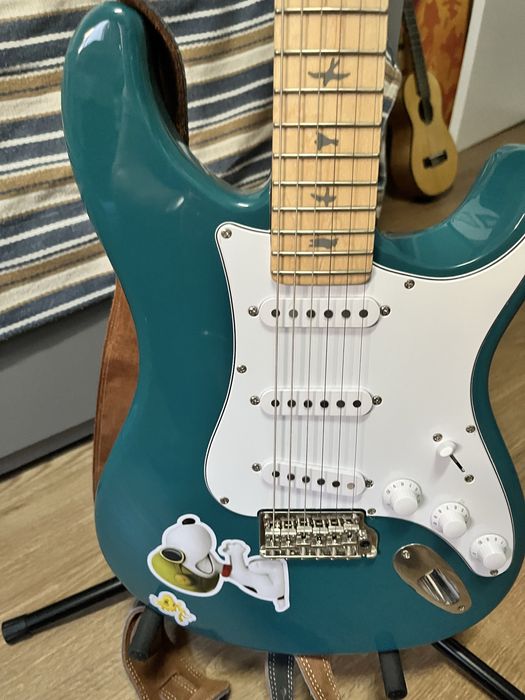 Prs Silver Sky SE Maple 2024 Nylon Blue