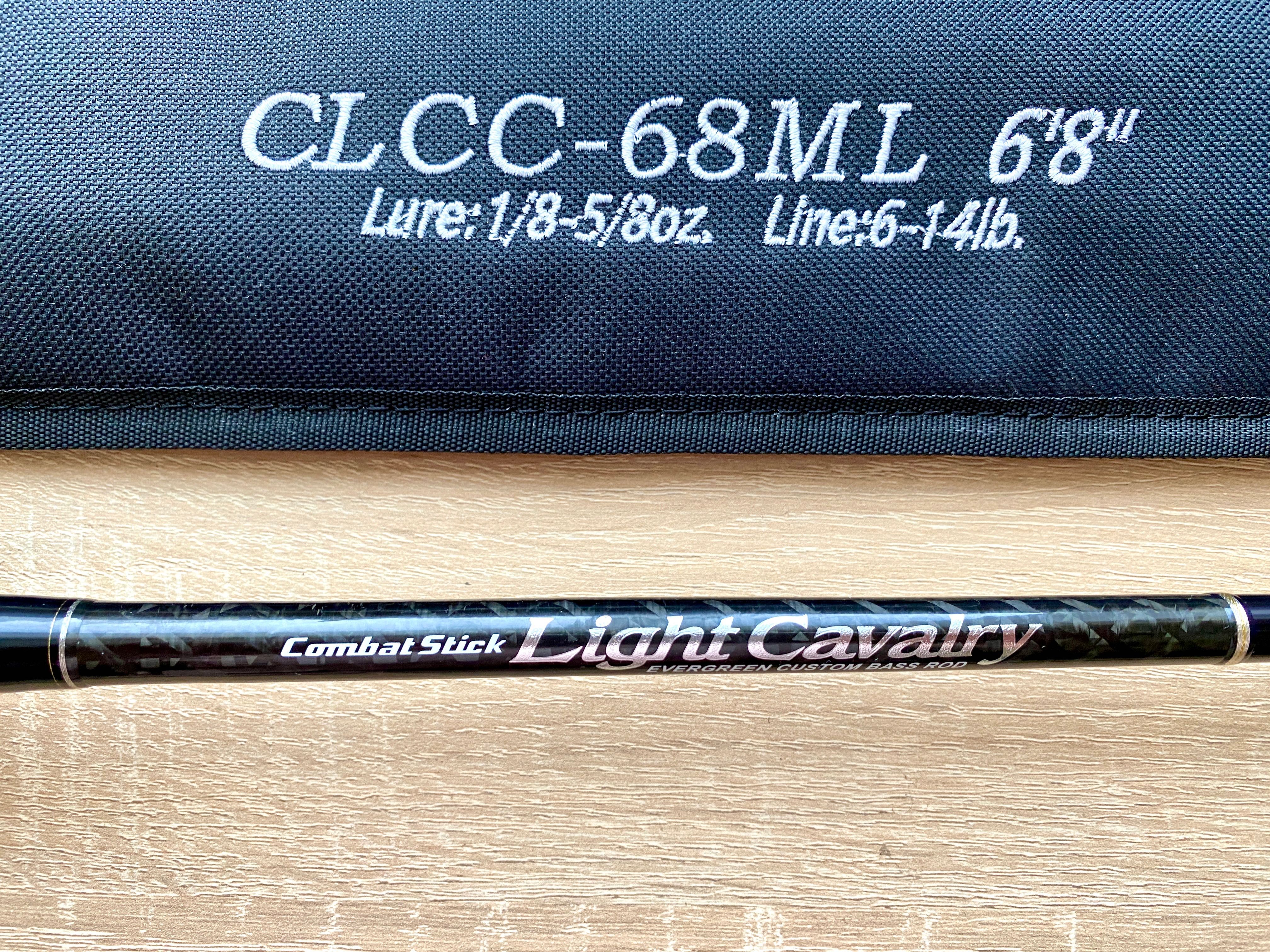 АКЦИЯ ТОП спиннинг Evergreen Combat Stick Light Cavalry CLCC-68ML